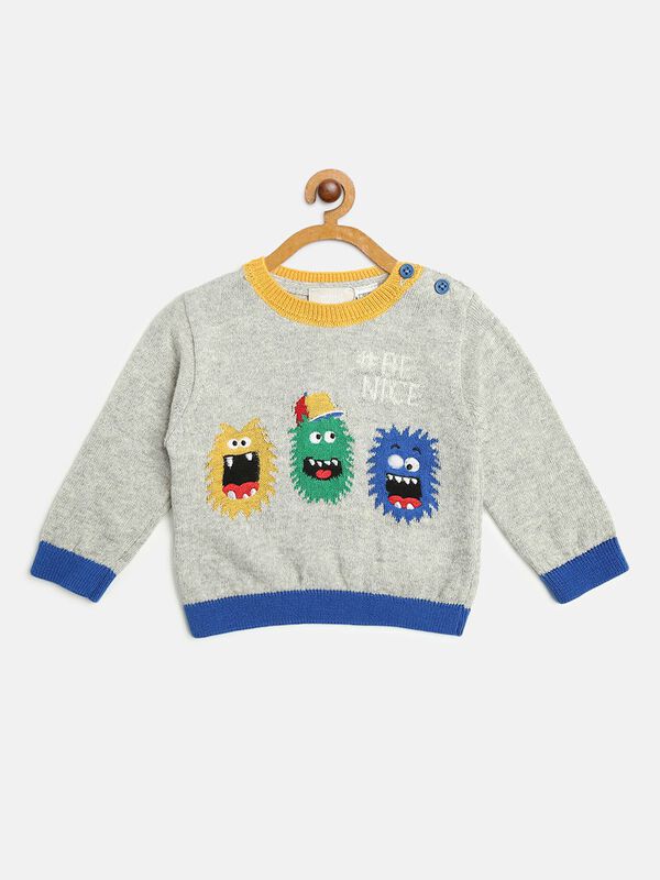 Cotton Tricot Pullover image number 0